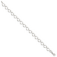 Sterling Silver Polished Heart Bracelet