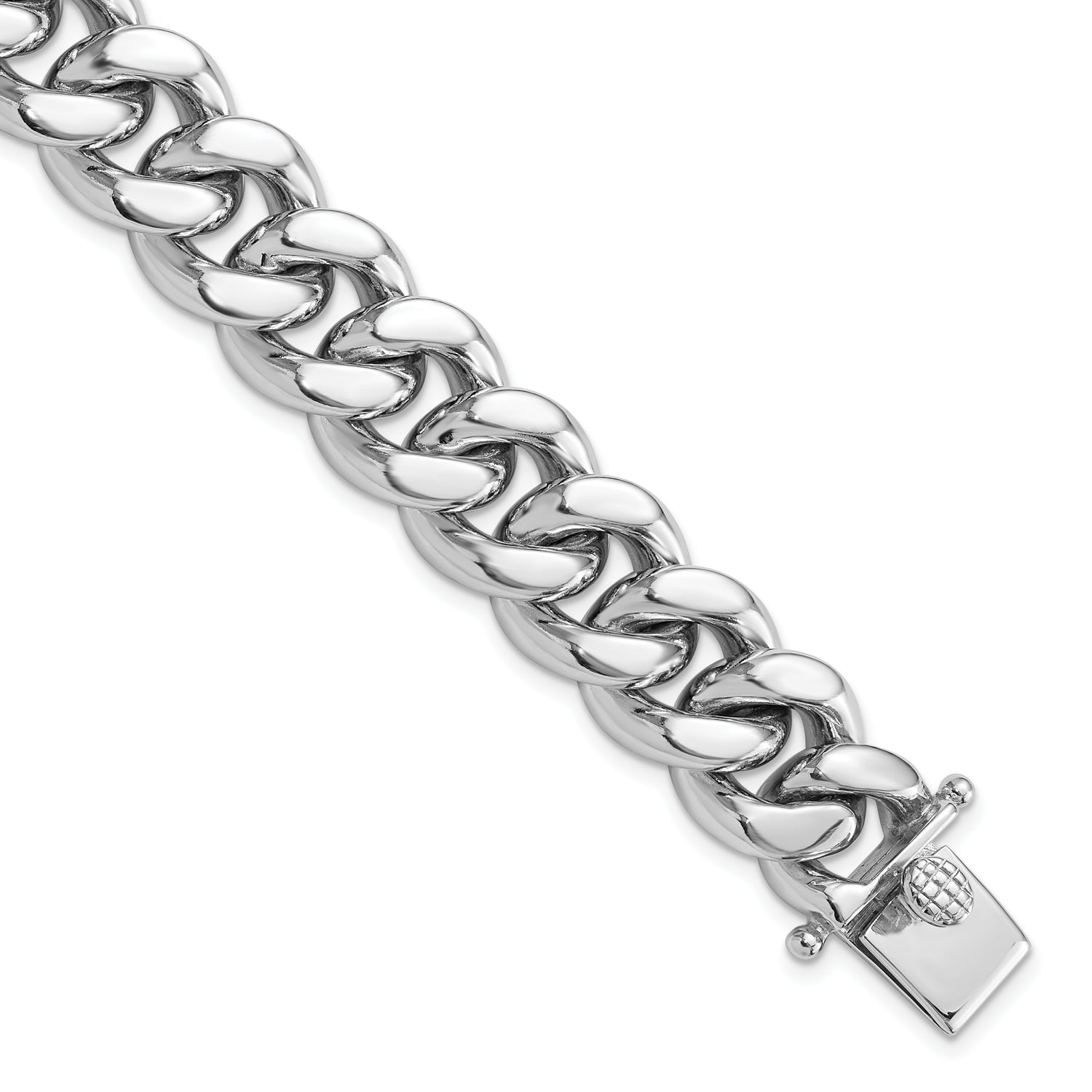 Sterling Silver Mens Bracelet
