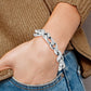 Sterling Silver Rhodium-plated Hollow Link 7.5in w/.5in Ext Bracelet